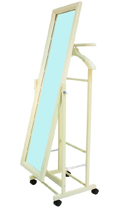 Вешалка с зеркалом Leset Сиэтл  (слоновая кость (Импэкс) )