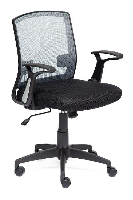 Кресло для персонала Скаут (Scout)  (Материал обивки: ткань, цвет обивки: черный-серый (Tetchair) )