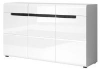 Комод-3D3S typ 43 Hektor (белый ламинат-белый глянец (Helvetia) ) в Алуште от производителя 