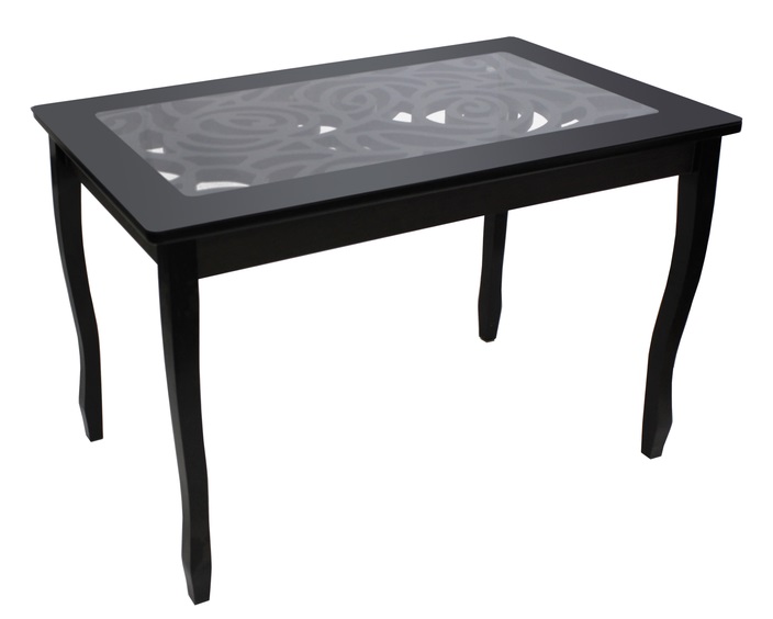 Фото Стол обеденный Стиль 2 Ажур от производителя Мебель из стекла в Алуште по цене 13&nbsp;370 ₽