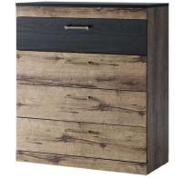 Комод 4S Джаггер (Jagger) (дуб монастырский-черный (Анрэкс) ) в Алуште от производителя 