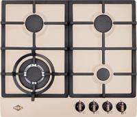 Варочная поверхность газовая 4-х комф. PG-606 (600х510) (Материал Металл , Цвет Слоновая кость) в Алуште от производителя в интернет магазине Планета Комфорта Варочная поверхность газовая 4-х комф. PG-606 (600х510) (Материал Металл , Цвет Слоновая кость) в Алуште от производителя