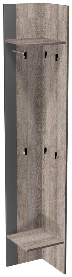 Фото Полка угловая Ханна ПХ-3  от производителя СБК в Алуште по цене 4&nbsp;890 ₽