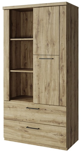 Фото Шкаф 1D2S3N Дорсет (Doorset) от производителя Анрэкс в Алуште по цене 17 210 ₽
