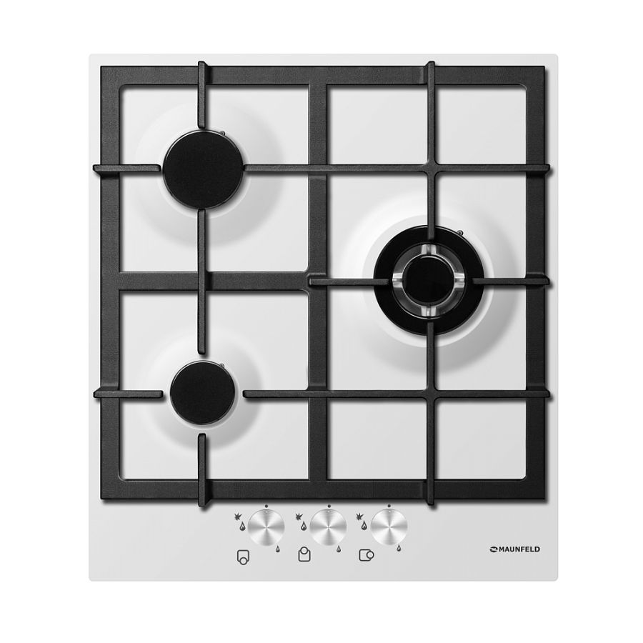 Фото Варочная поверхность газовая 3-х комф. MGHE 43 71 (450х520) от производителя Maunfeld в Алуште по цене 15 450 ₽