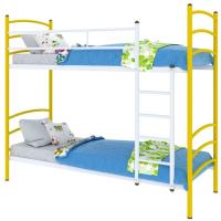 Фото mebel-dlya-khostelov кровать двухъярусная милана duo (см 80х200) трубка металл производитель Милсон