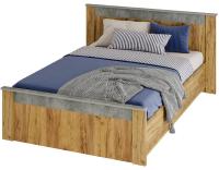Фото  кровать двуспальная франк кр-19 (см 140х200) без основания производитель Мебелони