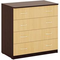 Фото  комод 4 ящика (ал) производитель Алина мебель