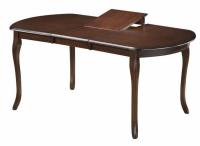 Стол обеденный Аликанте (Alicante AL-T4EXЗ) (№4 массив дерева, мдф шпон-темный орех,  темный орех (ТМК) ) в Алуште от производителя 