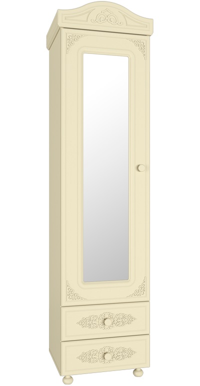 Фото Шкаф-пенал Ассоль плюс АС-1 с зеркалом в Алуште по цене 28 310 ₽ от производителя Компасс, код товара 2000001568828, 2000001568835 шт Фото Шкаф-пенал Ассоль плюс АС-1 с зеркалом от производителя Компасс в Алуште по цене 28 310 ₽