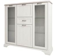 Фото  шкаф с витриной 2v2d1s монако (monako) производитель Анрэкс