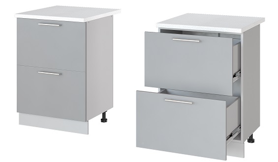 Фото Кухня Бронкс стол-рабочий Н-62 от производителя Леко в Алуште по цене 7&nbsp;200 ₽