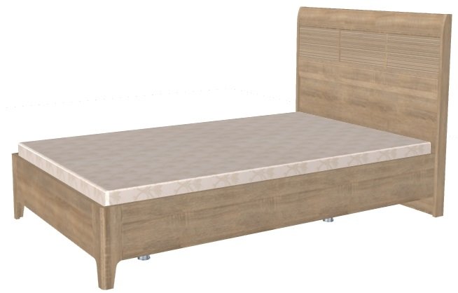 Фото Кровать односпальная Мелисса КР-2861 (СМ 120х200) с ламельным основанием от производителя Лером в Алуште по цене 31 160 ₽