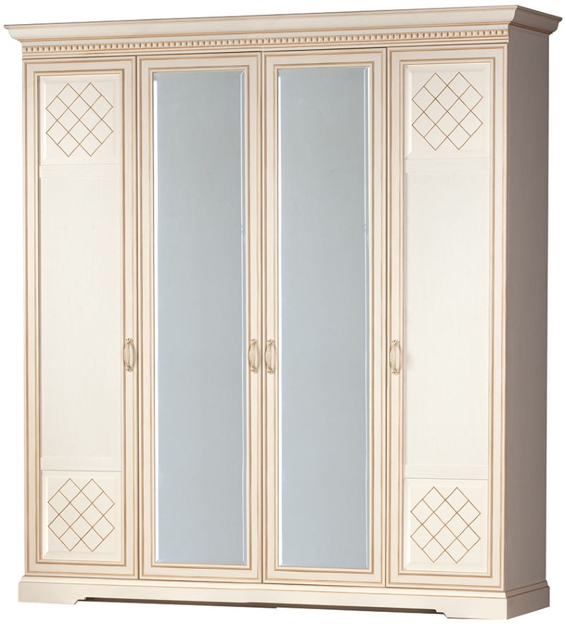 Фото Шкаф Парма 814 (207) четырехдверный от производителя Яна в Алуште по цене 89&nbsp;970 ₽