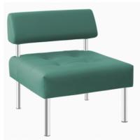 Кресло Офис (Office) без подлокотников (экокожа-ecо (Новый стиль) ) в Алуште от производителя 