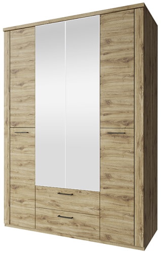 Фото Шкаф 4DG2S Дорсет (Doorset) (150) четырехдверный от производителя Анрэкс в Алуште по цене 47 800 ₽