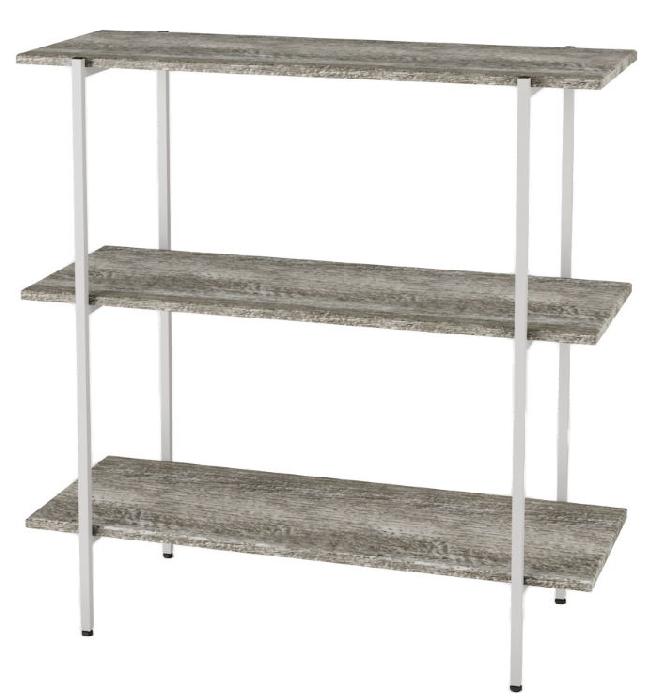 Стеллаж Атлантик 905 (дуб графит-черный   (Калифорния) )