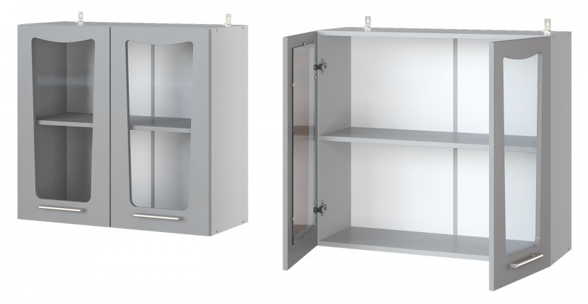 Фото Кухня Парма шкаф навесной АВ-80 от производителя Леко в Алуште по цене 6&nbsp;660 ₽