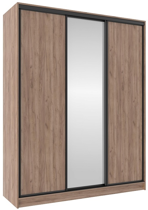 Фото Шкаф-купе 2000 Домашний (3 двери) от производителя Глазов в Алуште по цене 40 330 ₽