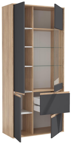 Фото Шкаф комбинированный Берта 48.01 в Алуште по цене 16 710 ₽ от производителя Олмеко, код товара 2000002414773 шт Фото Шкаф комбинированный Берта 48.01 от производителя Олмеко в Алуште по цене 16 710 ₽