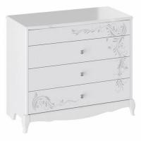 Комод Аврора ТД-268.04.01  (белый глянец (ТриЯ) ) в Алуште от производителя 