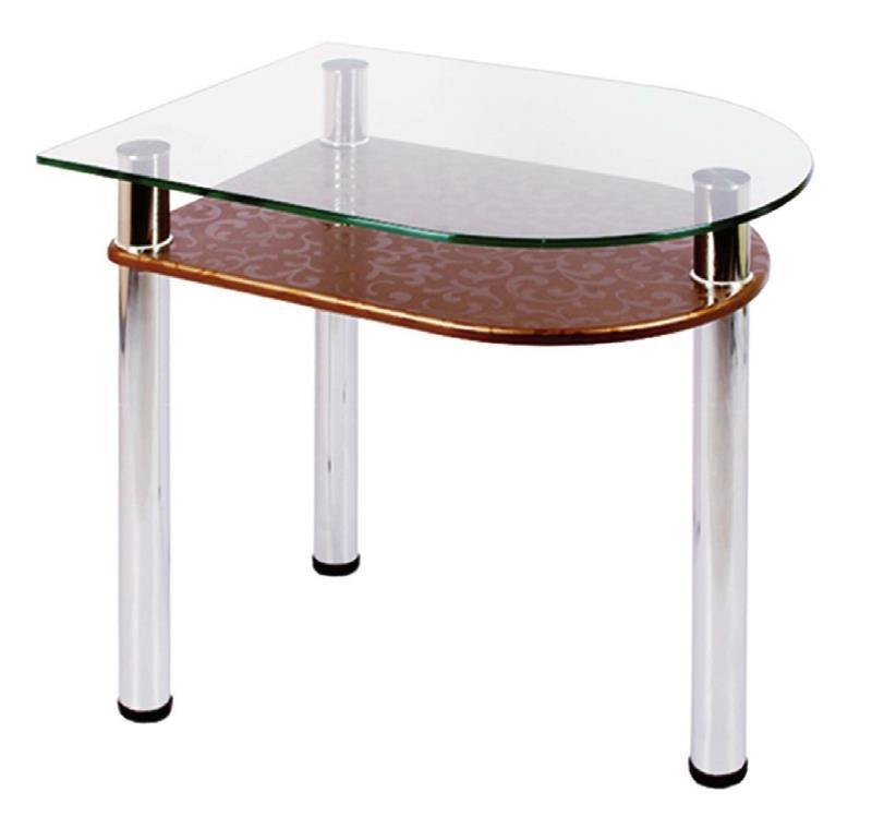 Фото Стол обеденный 4.4 с полкой  от производителя Мебель из стекла в Алуште по цене 4&nbsp;270 ₽