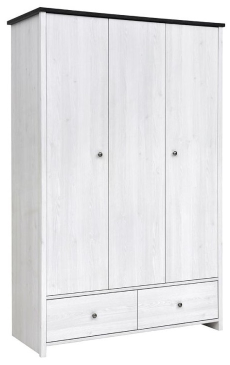 Фото Шкаф Порто SZF3D2S (129) трехдверный от производителя Black Red White (БРВ) в Алуште по цене 30 340 ₽