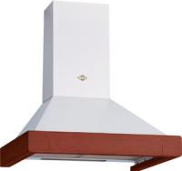 Вытяжка купольная Stevia 160 (600х500хh680(970)) (Материал Металл/Дерево , Цвет Белый/Вишня) в Алуште от производителя 