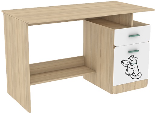 Фото Стол письменный Кот 17 от производителя Аквилон в Алуште по цене 9 240 ₽