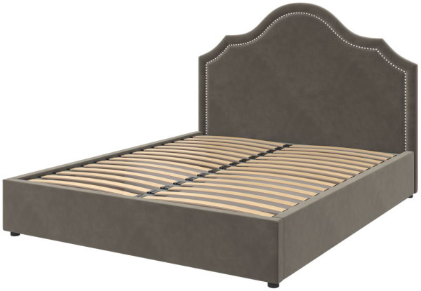 Фото Кровать двуспальная Оливия (СМ 160х200) без основания (Меб-Мар) от производителя Браво-мебель в Алуште по цене 19&nbsp;690 ₽
