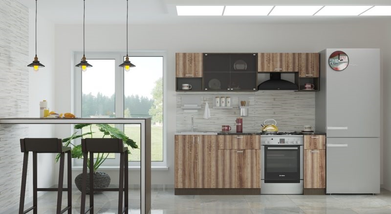 Фото Кухня Зара (2,1) от производителя Интерьер-центр в Алуште по цене 12 600 ₽