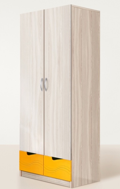 Фото Шкаф Бриз МДФ (90) двухдверный  от производителя Диал в Алуште по цене 9&nbsp;520 ₽