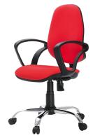 Фото kresla-kompyuternye кресло для персонала комфорт (крест. хром) производитель Фабрикант