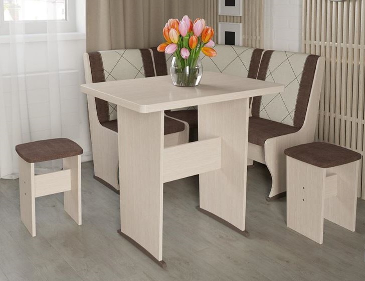 Фото Кухонный уголок-комплект Челси мини от производителя ТриЯ в Алуште по цене 18 440 ₽