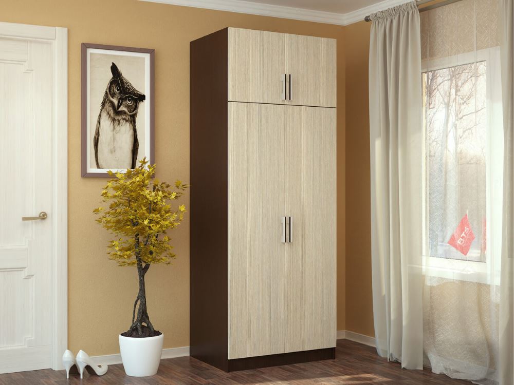 Фото Шкаф с перегородкой (80) двухдверный от производителя БТС  в Алуште по цене 10 220 ₽