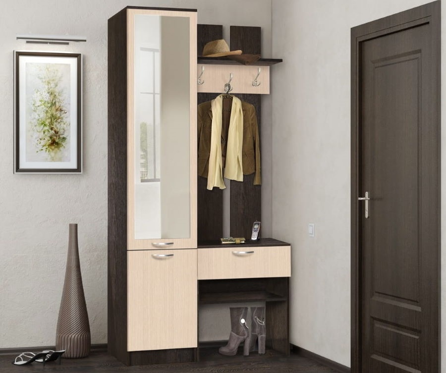 Фото Прихожая Иннэс-3 (левая) от производителя Диал в Алуште по цене 7&nbsp;650 ₽