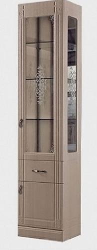 Витрина левая дуб сонома