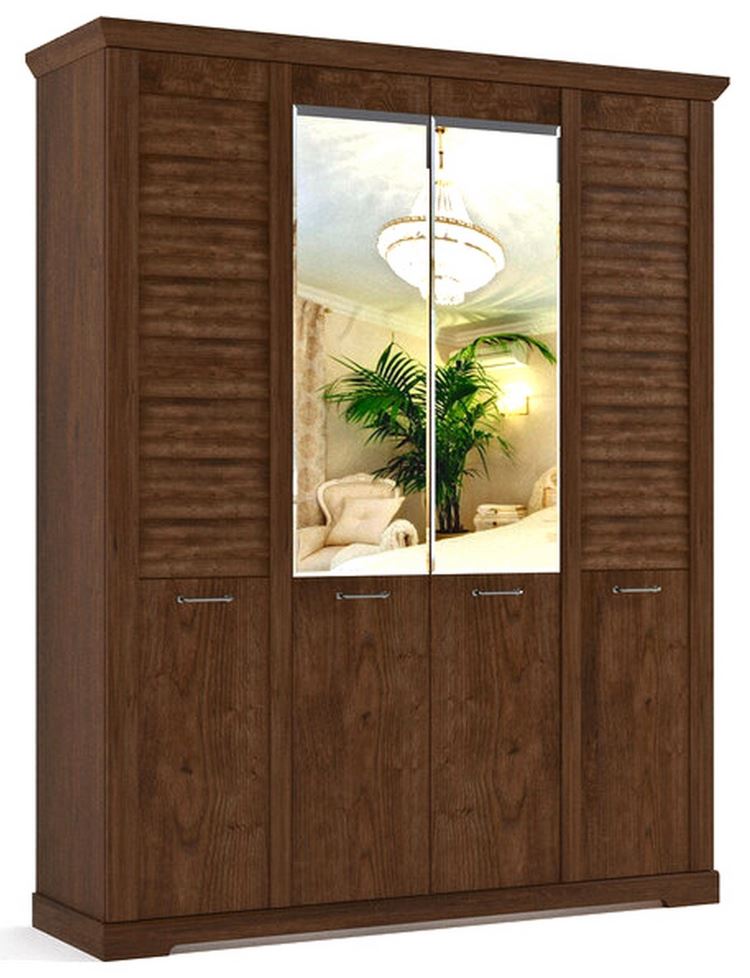 Фото Шкаф Кантри (186) четырехдверный от производителя СБК в Алуште по цене 36&nbsp;180 ₽