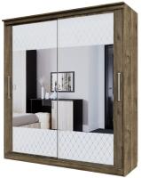 Фото shkaf-kupe-v-spalnyu шкаф-купе №19 классик белый (1,5 - 2 двери) производитель SV-мебель