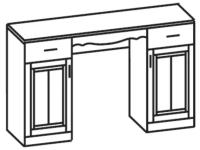 Фото tualetnye-stoliki стол туалетный виктория производитель Ставрополь Мебель