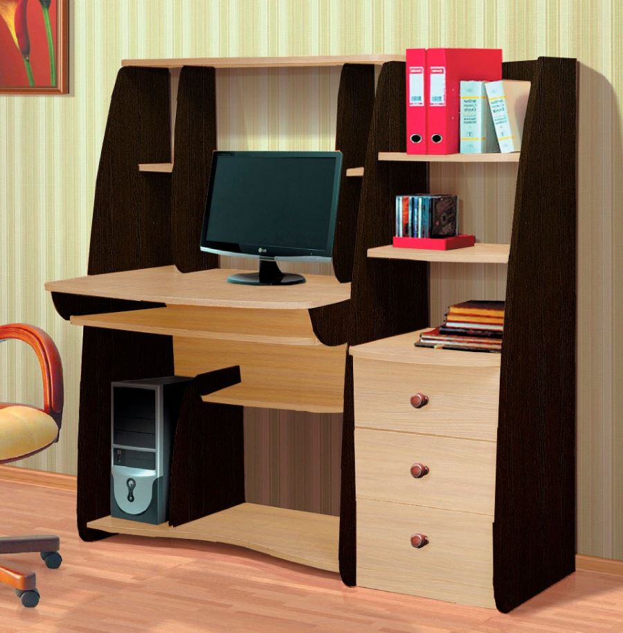 Фото Стол компьютерный СК 1  от производителя Фант-мебель в Алуште по цене 9&nbsp;590 ₽