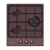 Варочная поверхность газовая 3-х комф. MGHET 43 38 (450х520) (Материал Металл , Цвет Бежевый) в Алуште от производителя в интернет магазине Планета Комфорта Варочная поверхность газовая 3-х комф. MGHET 43 38 (450х520) (Материал Металл , Цвет Бежевый) в Алуште от производителя