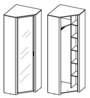 Шкаф угловой