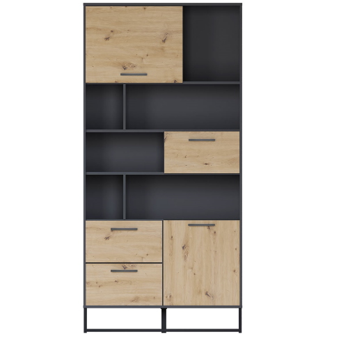 Фото Шкаф Brooklyn B172-REG1D2B2S от производителя Black Red White (БРВ) в Алуште по цене 32 270 ₽