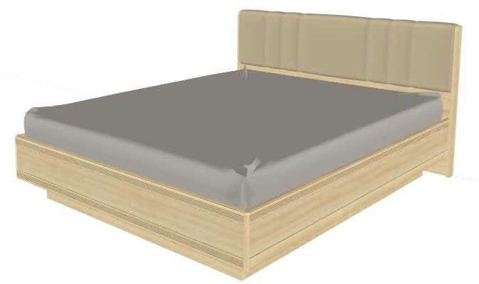 Фото Кровать двуспальная Карина КР-1013 (СМ 160х200) с подъемным механизмом от производителя Лером в Алуште по цене 41 360 ₽