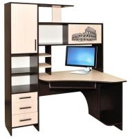 Стол компьютерный КЛ-6.0 (правый) (лдсп, лдсп-венге,  венге, дуб молочный (Росток) ) в Алуште от производителя 