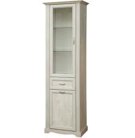 Шкаф-витрина 32.06 Сохо (бетон пайн белый-бетон пайн патина (Олмеко) ) в Алуште от производителя 