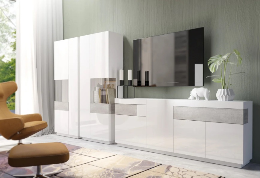 Фото Стенка typ 14 Silke в Алуште по цене 149 960 ₽ от производителя Helvetia, код товара 2000001715109, 2000001715116, 2000001715123 шт Фото Стенка typ 14 Silke от производителя Helvetia в Алуште по цене 149 960 ₽