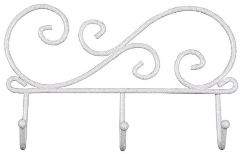 Фото Вешалка настенная Кружева 3 от производителя Завод металлических изделий в Алуште по цене 230 ₽