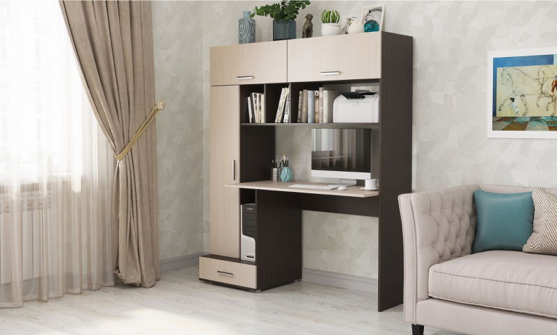 Фото Стол компьютерный ПКС-1 от производителя ПАМИР в Алуште по цене 12&nbsp;720 ₽